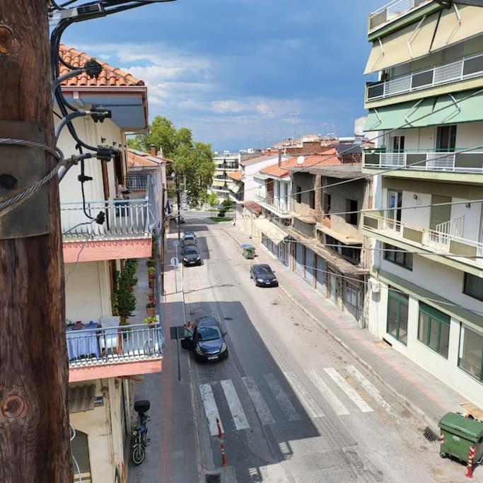 Great Apartment In Veria Buitenkant foto
